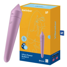 Универсальный смарт-стимулятор Satisfyer Ultra Power Bullet 8 лиловый