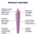 Универсальный смарт-стимулятор Satisfyer Ultra Power Bullet 8 лиловый