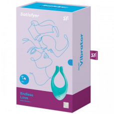 Многофункциональный вибратор для пар Satisfyer Endless Love бирюзовый