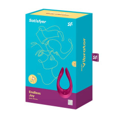Многофункциональный вибратор для пар Satisfyer Endless Joy малиновый