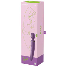 Перезаряжаемый вибромассажер Satisfyer Wand-er Women фиолетовый