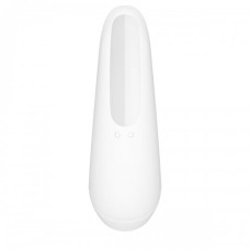 Вакуумный смарт-стимулятор Satisfyer Curvy 1+ White