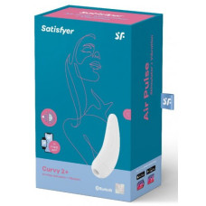 Вакуумно-волновой смарт-стимулятор Satisfyer Curvy 2+ White