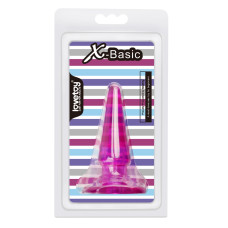 Анальная пробка розовая X-Basic Cutey Anal Plug