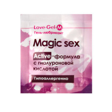 Гель-любрикант LoveGel M Magic Sex с гиалyроновой кислотой 4 гр, пробник