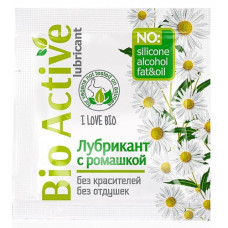 Лубрикант с ромашкой и пантенолом Bio Active 3 гр, пробник