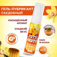 Оральный гель Tutti-Frutti ванильный пудинг 30 гр ( срок до 12.2026)