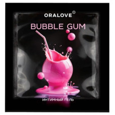Съедобный оральный гель OraLove со вкусом Bubble Gum 3 гр, пробник