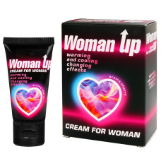 Крем Woman Up для женщин возбуждающий с эффектом ледяного огня 25 гр ( СРОК ДО 03.2026 включительно )