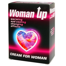Крем Woman Up для женщин возбуждающий с эффектом ледяного огня 25 гр ( СРОК ДО 03.2026 включительно )