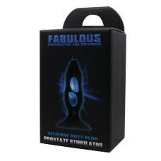 Черный анальный массажер Fabulous