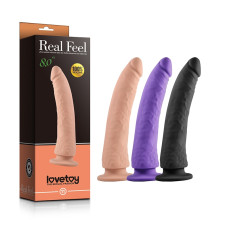 Фаллос Real Feel Silicone Dildo телесный