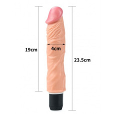 Реалистичный гнущийся вибратор Xtreme Flexi 24 см