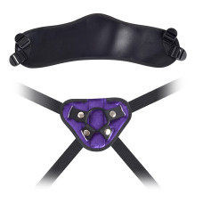 Ремень для страпона ORGASM COZY HARNESS SERIES пурпурный