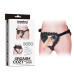 Чёрный ремень ORGASM COZY HARNESS SERIES для страпона