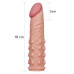 Удлиняющая насадка на пенис X-Tender Penis Sleeve телесная + 5 см