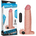 Удлиняющая насадка на пенис с вибрацией X-Tender Penis Sleeve + 5 см