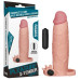 Удлиняющая насадка на пенис с вибрацией X-Tender Penis Sleeve + 5,5 см