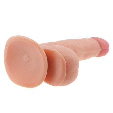 Реалистичный фаллос на присоске The Ultra Soft Dude 18 см