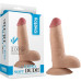 Реалистичный широкий фаллос на присоске The Ultra Soft Dude 18 см