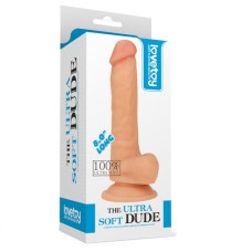 Реалистичный фаллоимитатор на присоске The Ultra Soft Dude 20 см