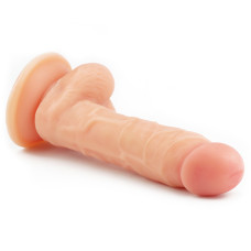 Реалистичный фаллоимитатор на присоске The Ultra Soft Dude 20 см