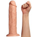 Большой фаллос на присоске Lovetoy Realistic Long Dildo 28 см