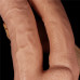 Огромный двойной фаллос на присоске Lovetoy Realistic Mega Double Dildo 33 см