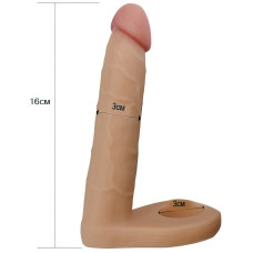 Реалистичная насадка для двойного проникновения The Ultra Soft Double 16 см