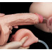 Реалистичный фаллос с имитацией семяизвержения Lovetoy Squirt Extreme 28 см