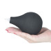 Черный фаллос с имитацией семяизвержения Lovetoy Squirt Extreme 23 см