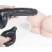 Черный фаллос с имитацией семяизвержения Lovetoy Squirt Extreme 26 см