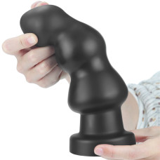 Большая анальная елочка с вибрацией King Sized Vibrating Anal Rigger 20 см