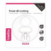 Белое виброкольцо Power Clit Cockring Rabbit