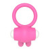 Розовое виброкольцо Power Clit Cockring Rabbit