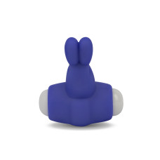 Синее виброкольцо POWER THRILL CLIT COCKRING