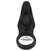 Виброкольцо Power Clit Silicone Cockring черное
