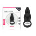 Виброкольцо Power Clit Silicone Cockring черное