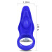 Вибро-кольцо Power Clit Silicone Cockring голубое