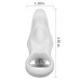 Вибро-кольцо Power Clit Silicone Cockring белое