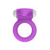 Виброкольцо X-Basic Tongue Silicone Cockring пурпурное