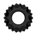 Эрекционное кольцо черное Power Plus Cock Ring