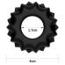 Эрекционное кольцо черное Power Plus Cock Ring