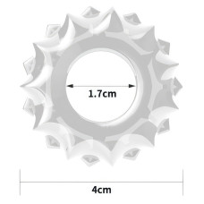 Эрекционное кольцо прозрачное Power Plus Cock Ring