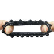 Черное эрекционное кольцо Power Plus Cock Ring