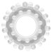 Прозрачное эрекционное кольцо Power Plus Cock Ring