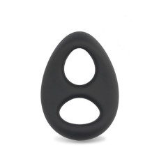 Двойное эрекционное кольцо Ultra Soft Platinum-Cure Silicone Cockring