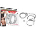 Поножи Fetish Pleasure Metal Leg Cuffs