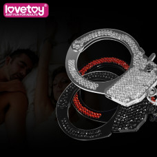 Наручники со стразами FETISH PLEASURE