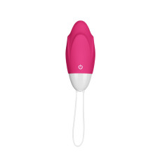 Розовое вибро-стимулятор яйцо с беспроводным пультом IJOY Remote Control Egg